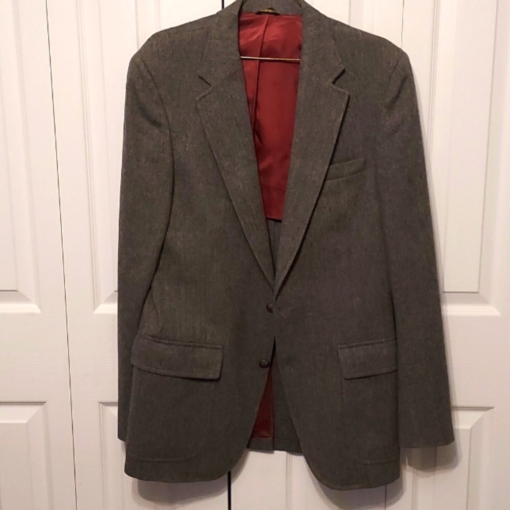 Mens Vintage Baskin Blazer Suit Jacket Size 40